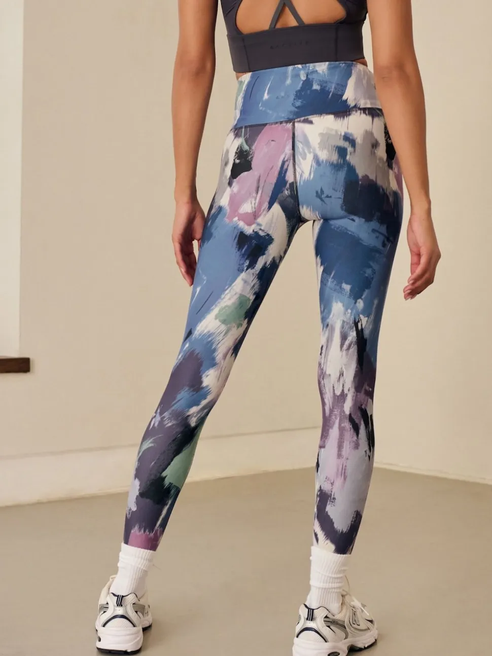 Paint Print Balance Sports Yoga Leggings