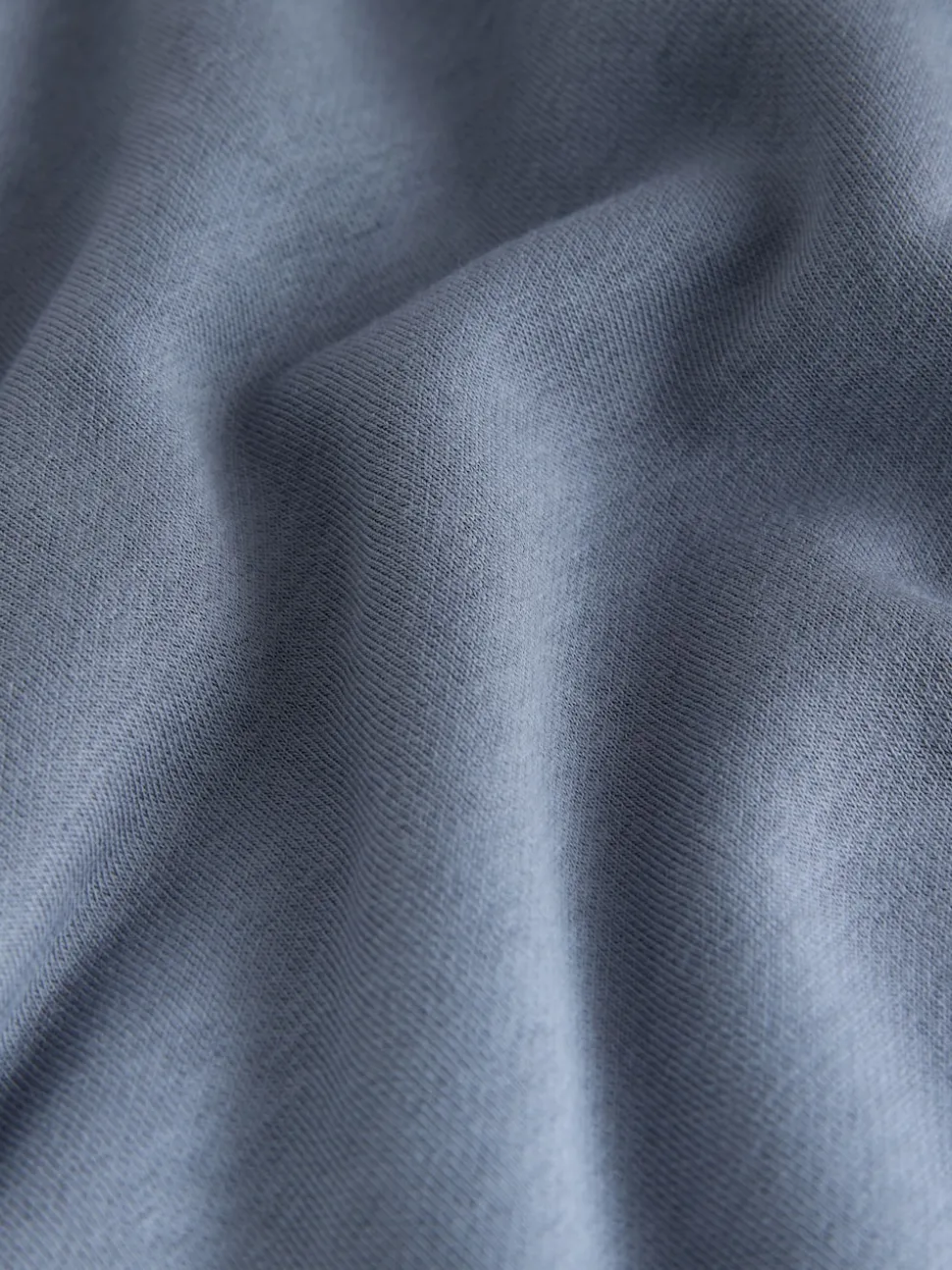 Pale Blue Relaxed Fit Heavyweight Regular Length Hoodie