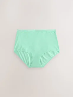Pastel Full Brief Cotton Logo Knickers 4 Pack