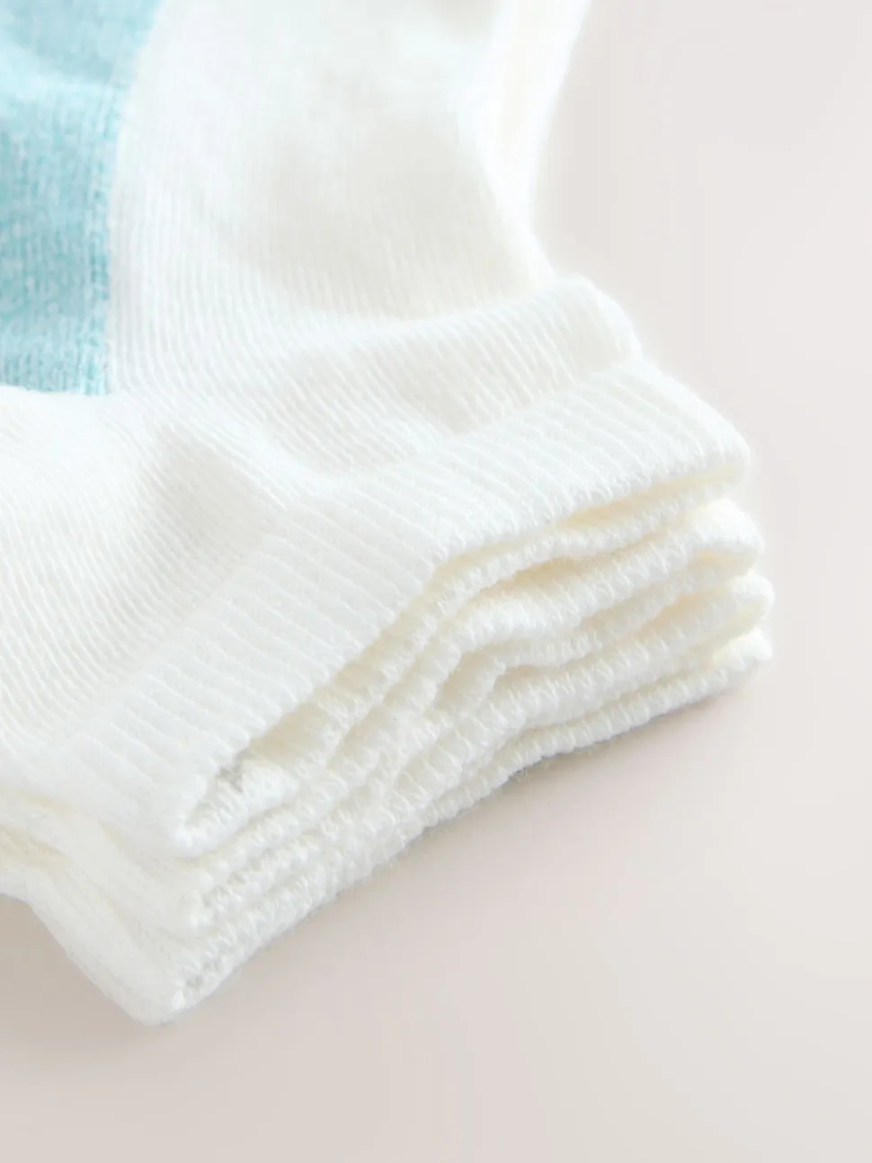 Pastel Marl Footbed Trainer Socks 4 Pack