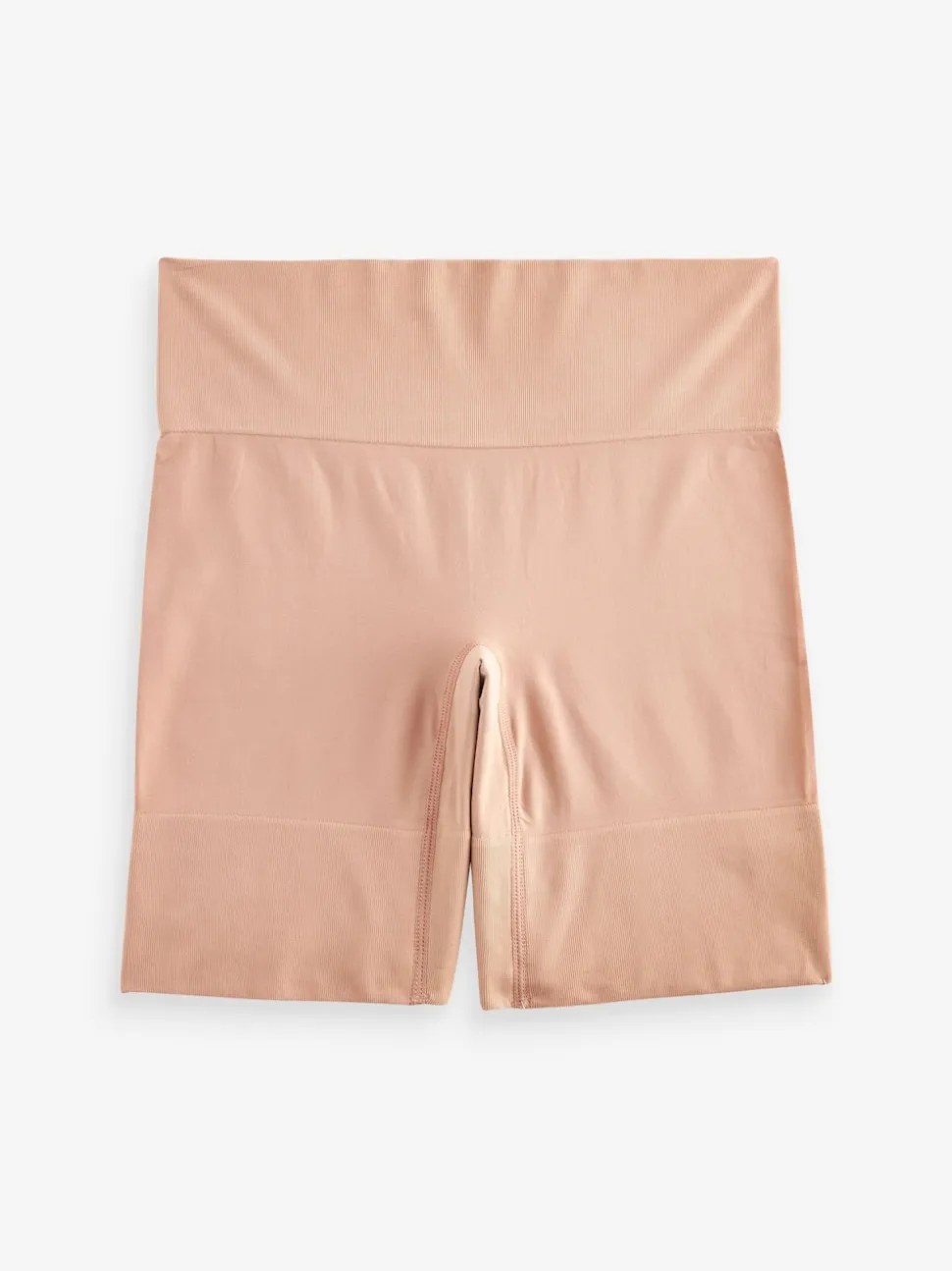 Pastel Rose Nude / White Seamless Smoothing Anti-Chafe Shorts 2 Pack