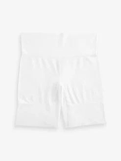 Pastel Rose Nude / White Seamless Smoothing Anti-Chafe Shorts 2 Pack