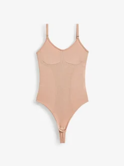 Pastel Rose Nude Firm Tummy Control Bodies