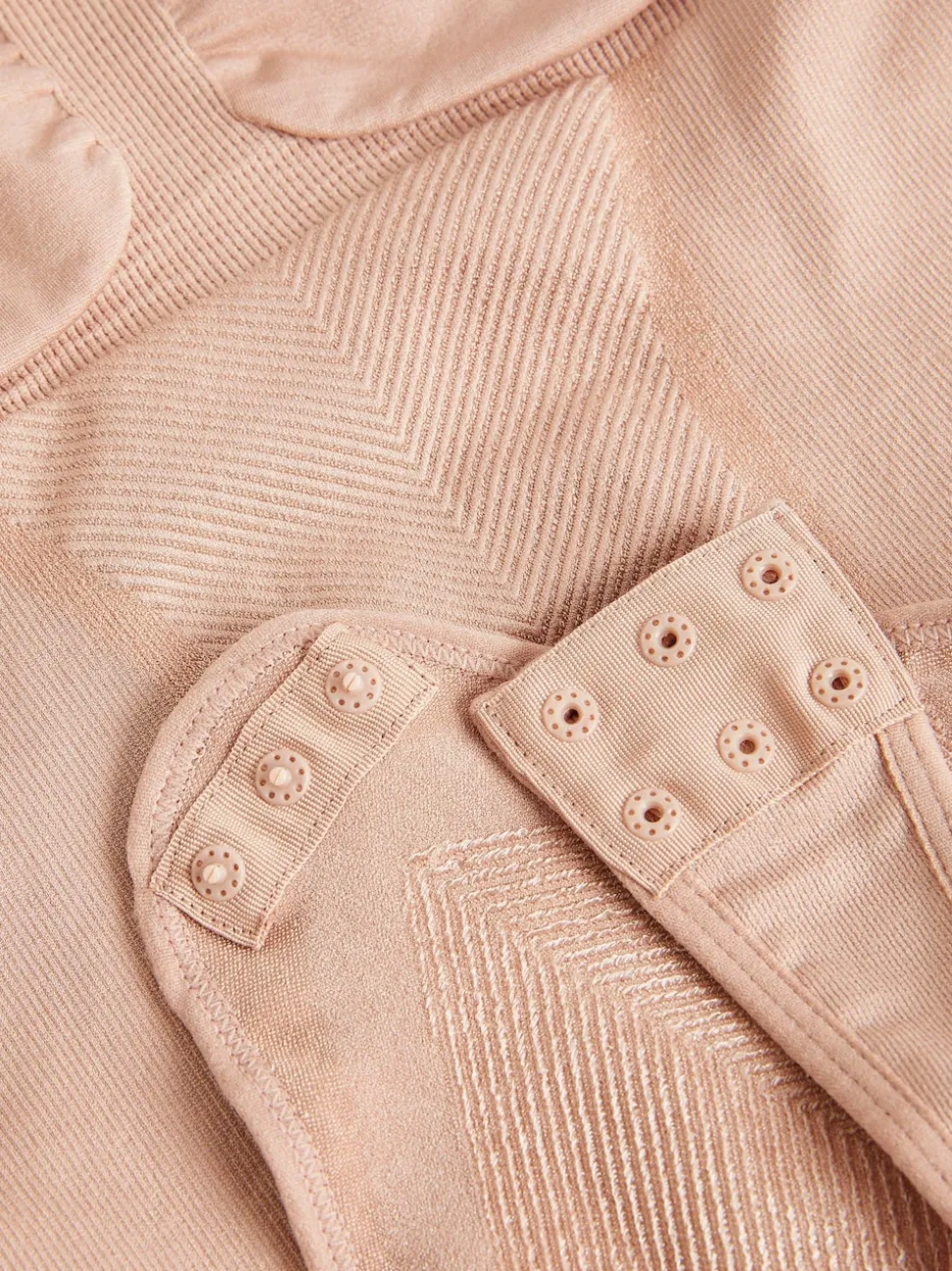 Pastel Rose Nude Firm Tummy Control Bodies