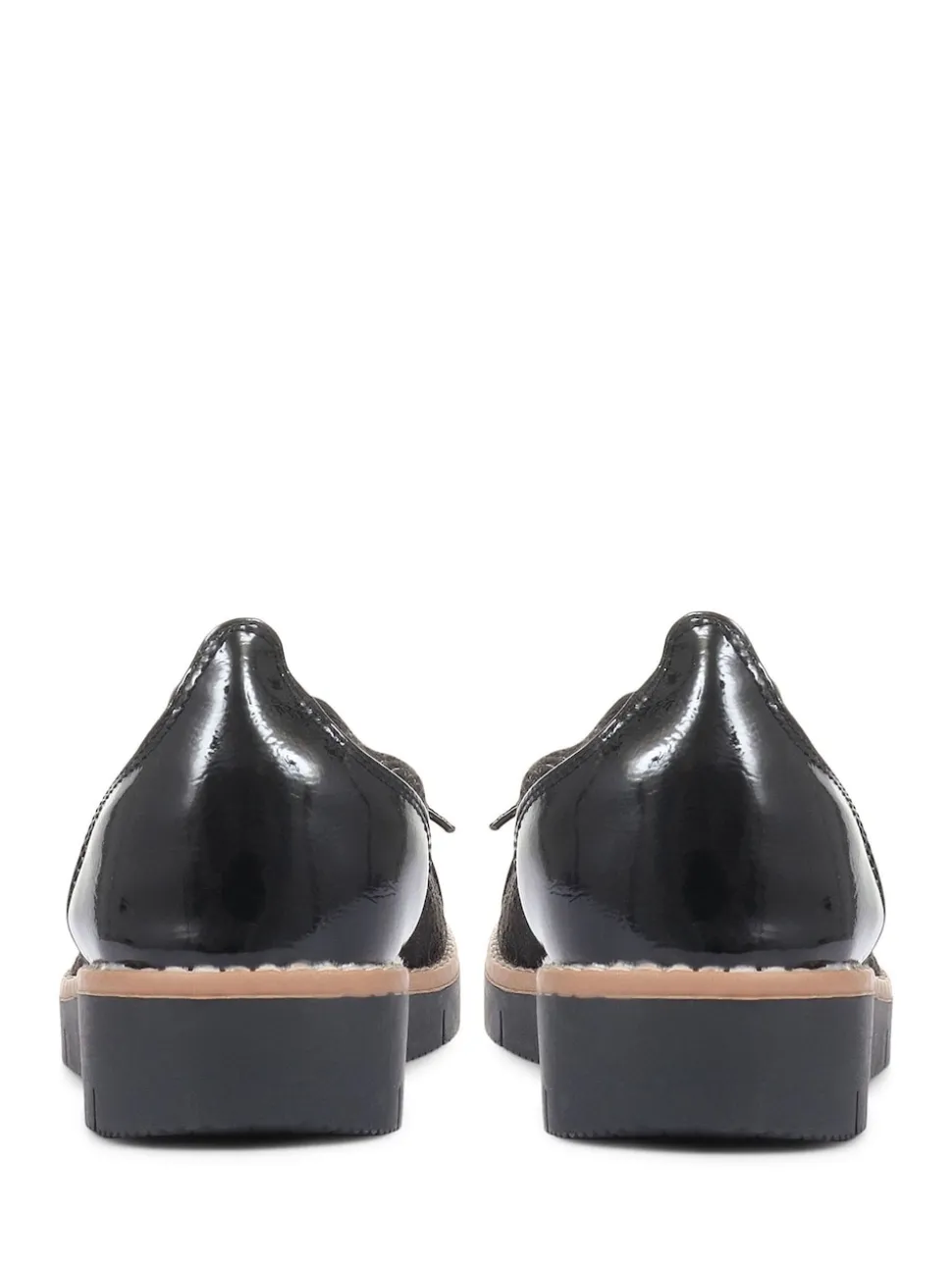 Pavers Black Ballet Pumps