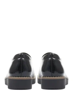 Pavers Black Ladies Slip-On Shoes