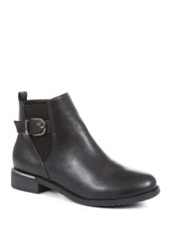 Pavers Black Pavers Ladies Chelsea Boots