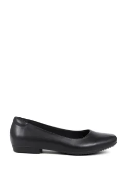 Pavers Black Pavers Pointed Toe Ballet Black Flats