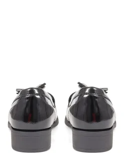 Pavers Black Smart Patent Loafers