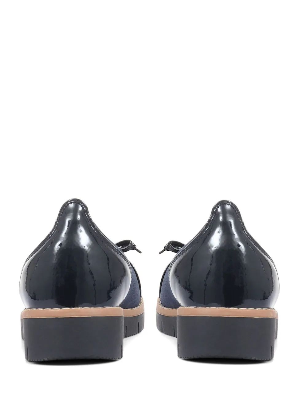 Pavers Blue Ballet Pumps