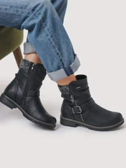 Pavers Casual Biker Boots