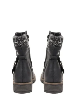 Pavers Casual Biker Boots