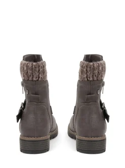 Pavers Casual Biker Boots