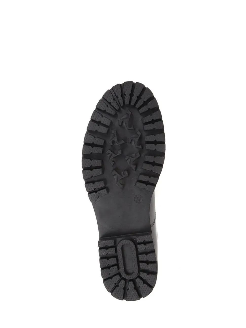 Pavers Dark Black Pavers Lightweight Lace-Up Black Shoes