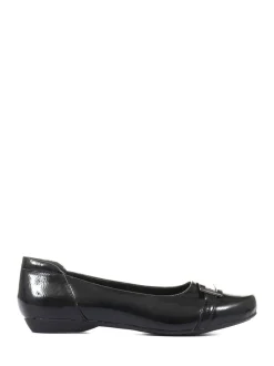 Pavers Ladies Wide Fit Slip On Pumps
