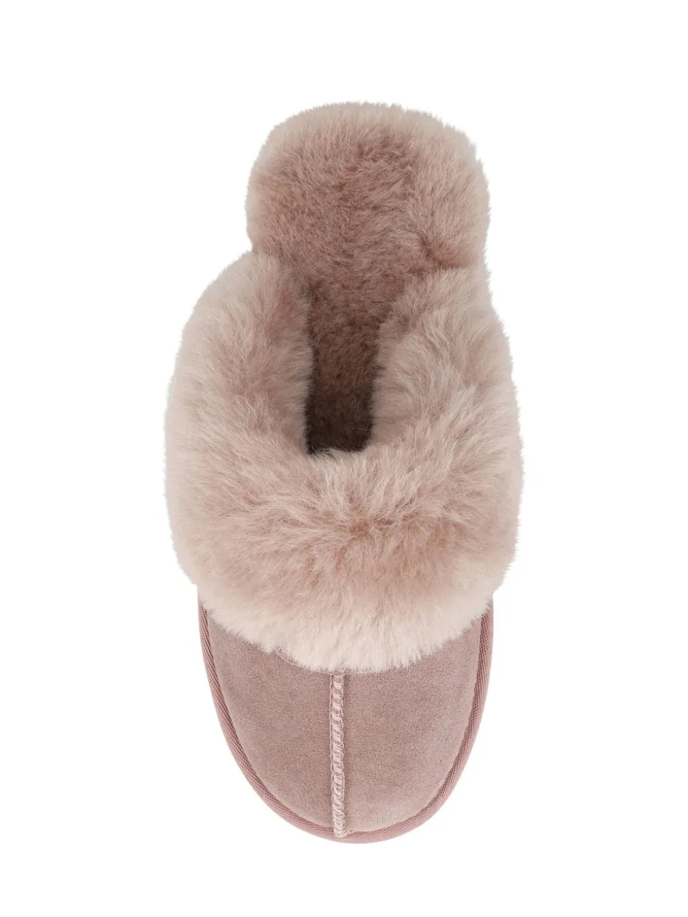 Pavers Pink Pavers Sheepskin Lined Slippers