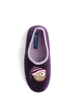 Pavers Purple Ladies Slippers