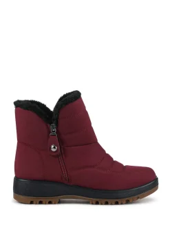 Pavers Red Shower Proof Padded Boots