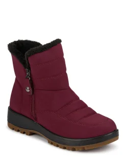 Pavers Red Shower Proof Padded Boots