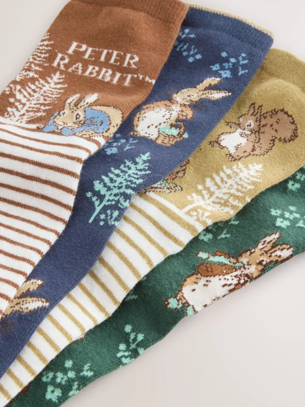 Peter Rabbit Ankle Socks 4 Pack