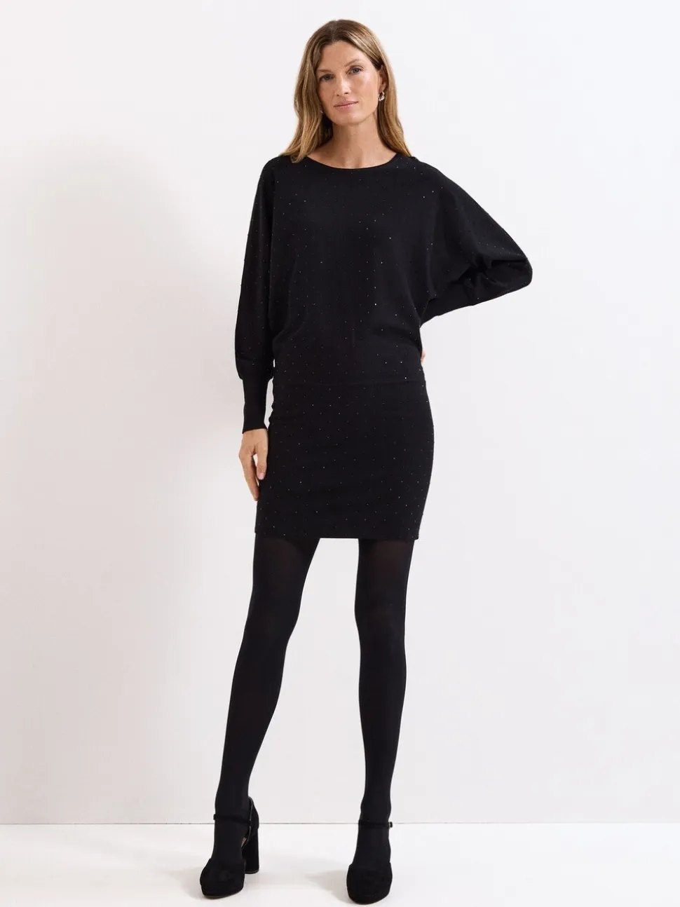 Phase Eight Black Becca Hotfix Dress