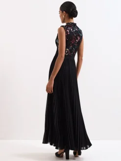 Phase Eight Black Lela Sequin Dress