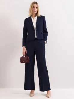 Phase Eight Blue Aubrie Fitted Blazer