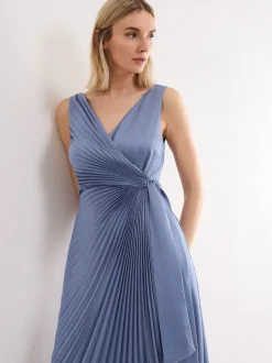 Phase Eight Blue Emlyn Wrap Dress