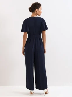 Phase Eight Blue Petite Orwen Jumpsuit