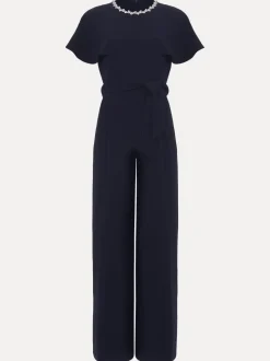 Phase Eight Blue Petite Orwen Jumpsuit