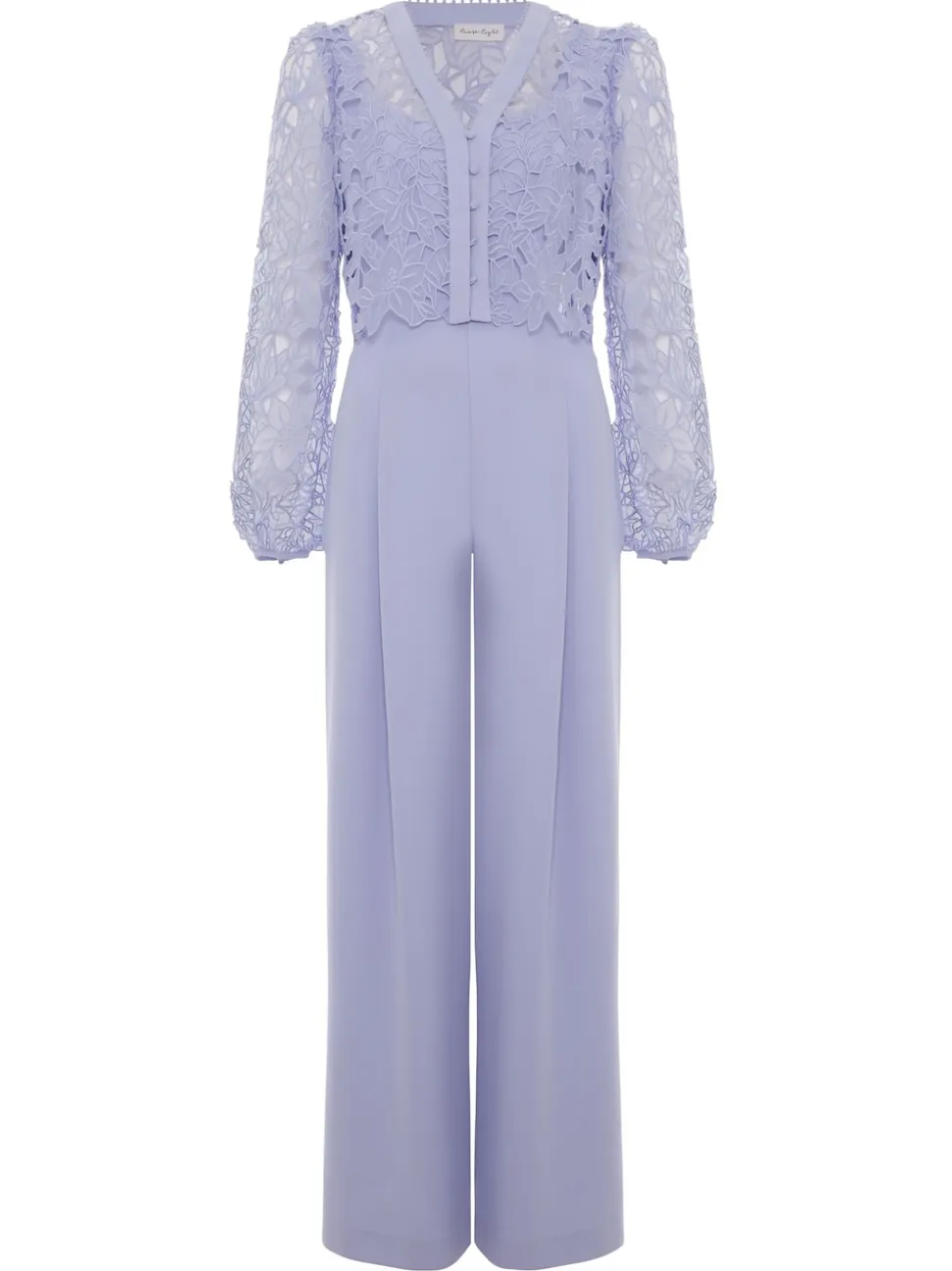 Phase Eight Blue Petite Winona Lace Jumpsuit
