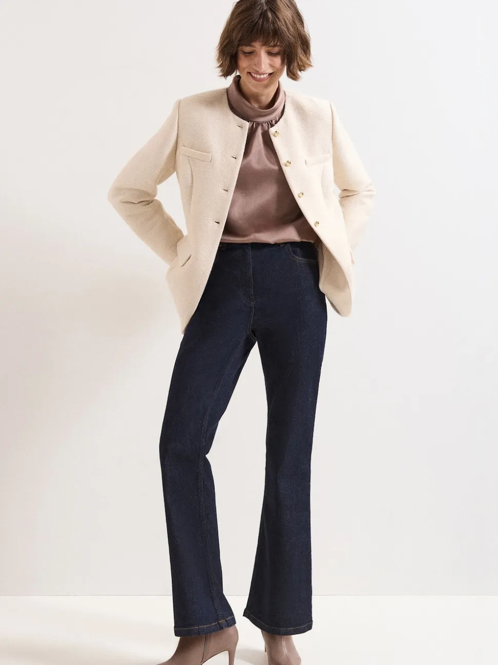 Phase Eight Cream Graziella Jacket