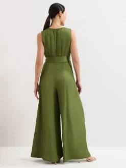 Phase Eight Green Janine Jumpsuit