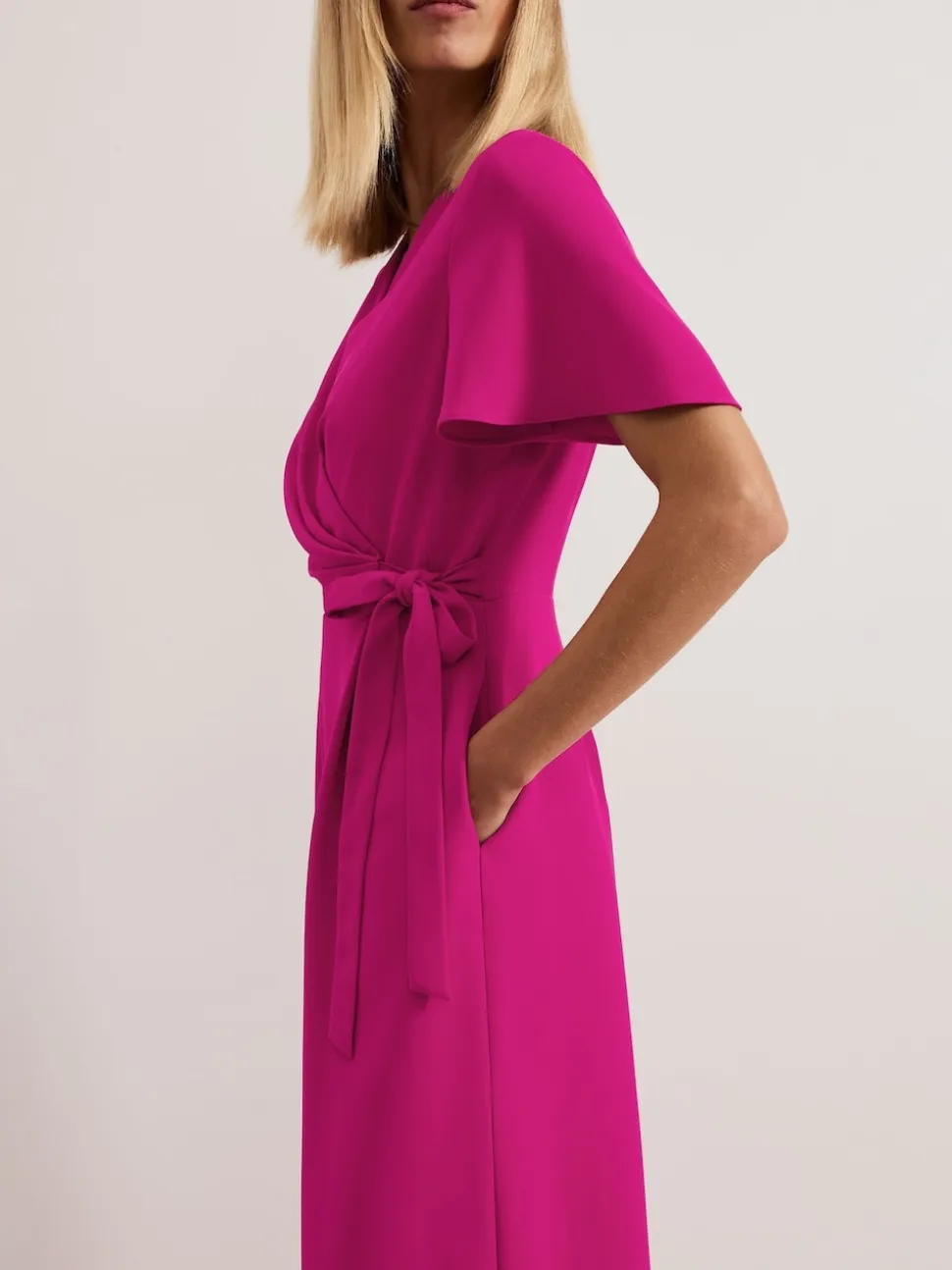 Phase Eight Pink Julissa Wide Leg Jumpsuit