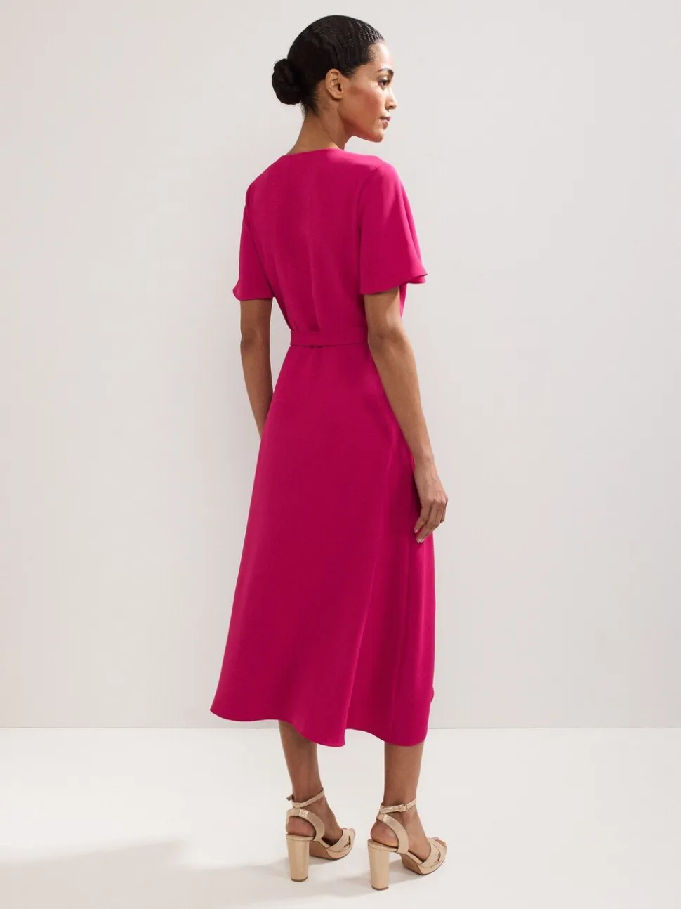 Phase Eight Pink Julissa Wrap Dress