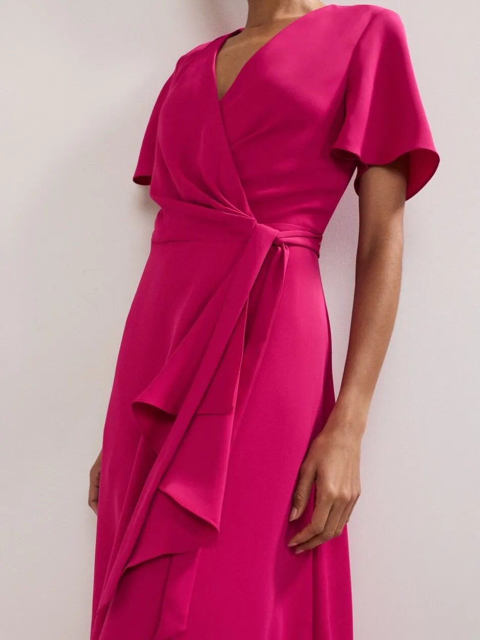 Phase Eight Pink Julissa Wrap Dress