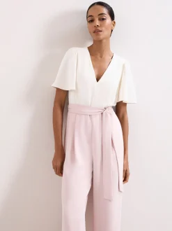 Phase Eight Pink Kallie Jumpsuit