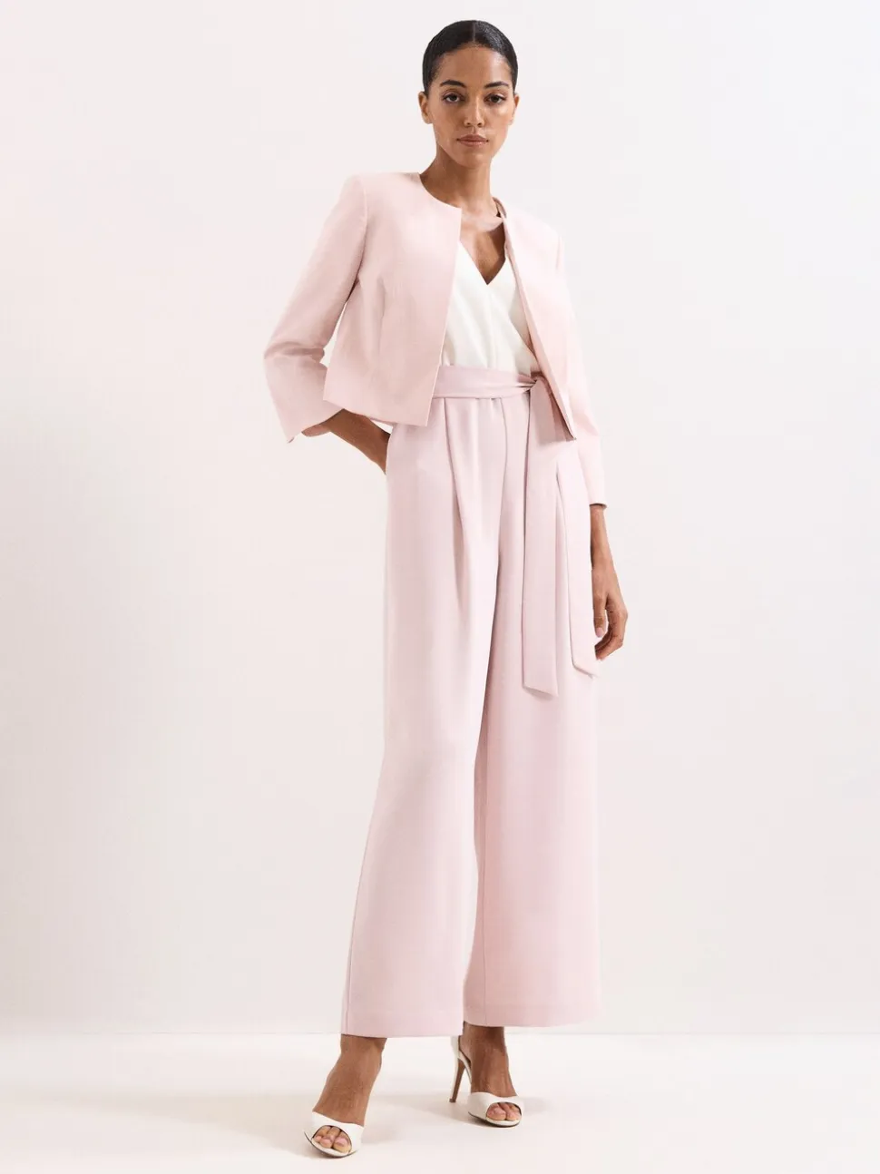 Phase Eight Pink Kallie Jumpsuit