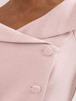 Phase Eight Pink Sienna Tux Dress