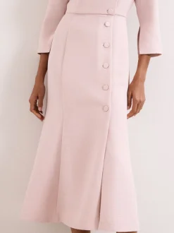 Phase Eight Pink Sienna Tux Dress