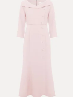 Phase Eight Pink Sienna Tux Dress