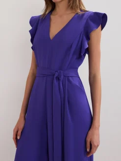 Phase Eight Purple Kallie Jumpsuit