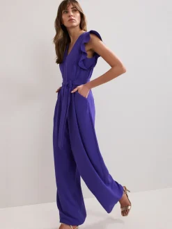 Phase Eight Purple Kallie Jumpsuit