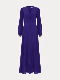 Phase Eight Purple Vila Beaded Dress
