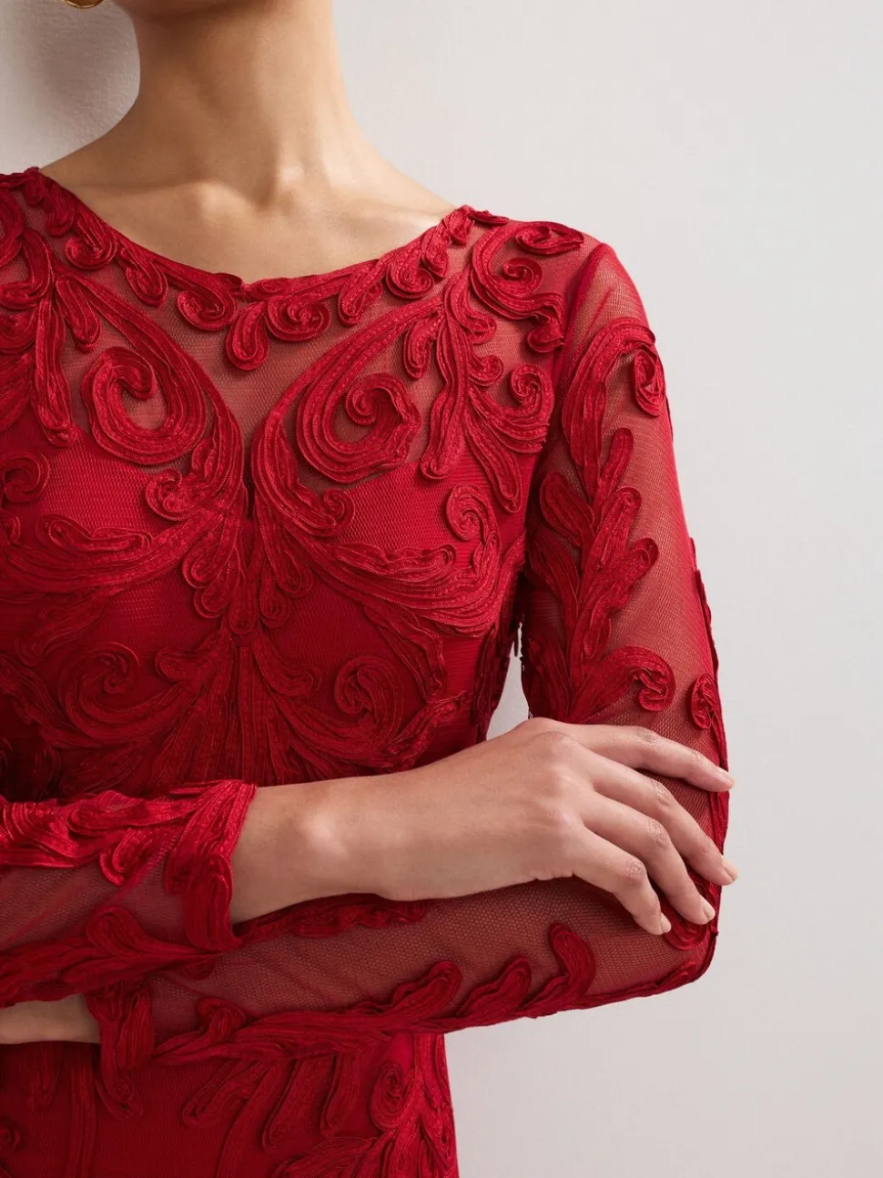 Phase Eight Red Phoenix Maxi Dress