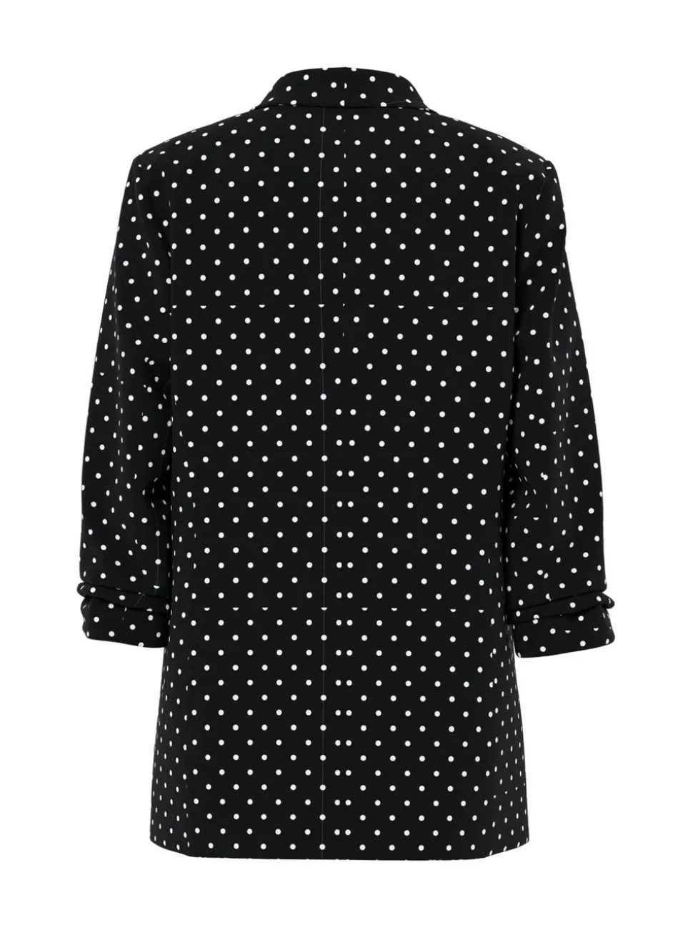 PIECES Black 3/4 Length Sleeve Blazer