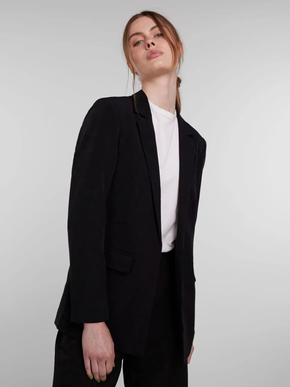 PIECES Black Tailored Blazer