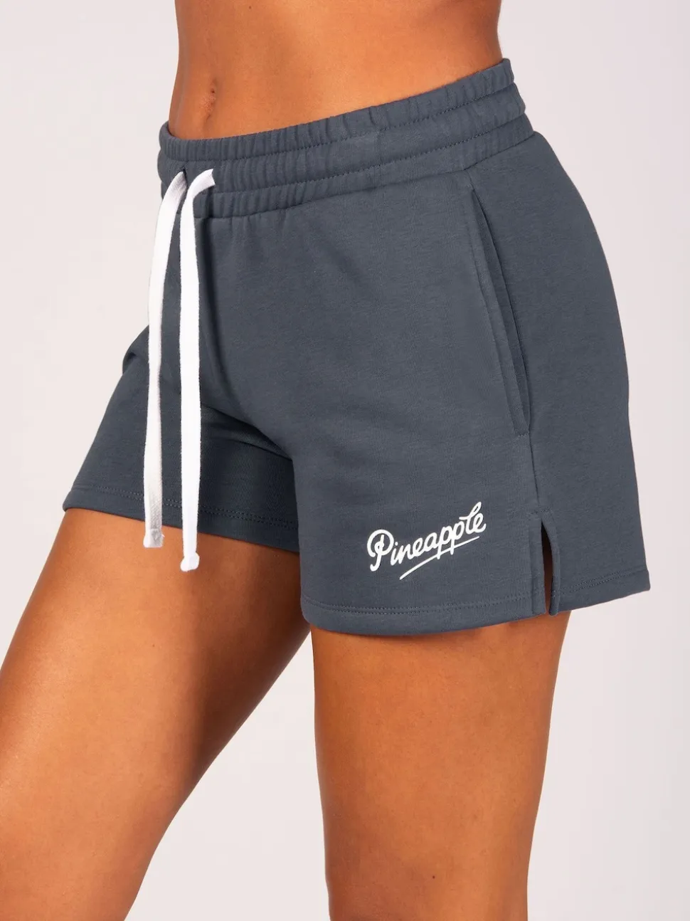 Pineapple Grey Retro Shorts