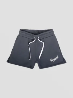 Pineapple Grey Retro Shorts