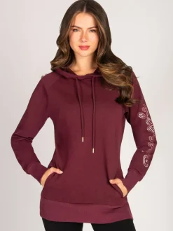 Pineapple Red Longline Hoodie